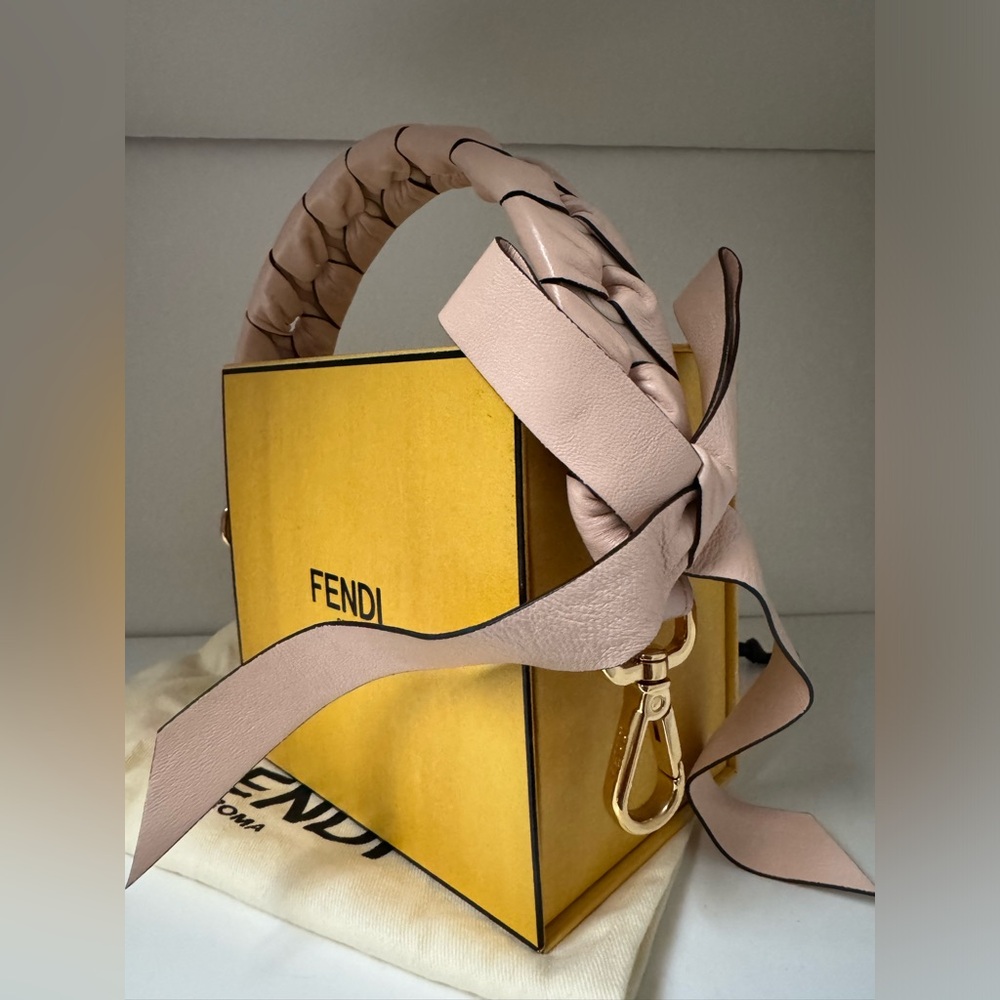 Fendi top handle / shoulder leather bag strap brand new